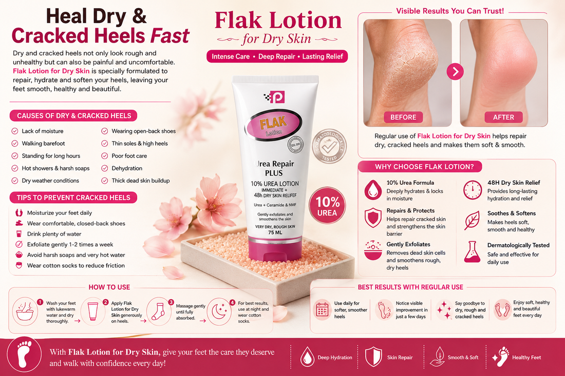 How to Heal Dry & Cracked Heels Fast