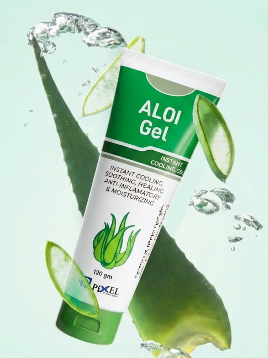 Aloe Gel for Skin Relief