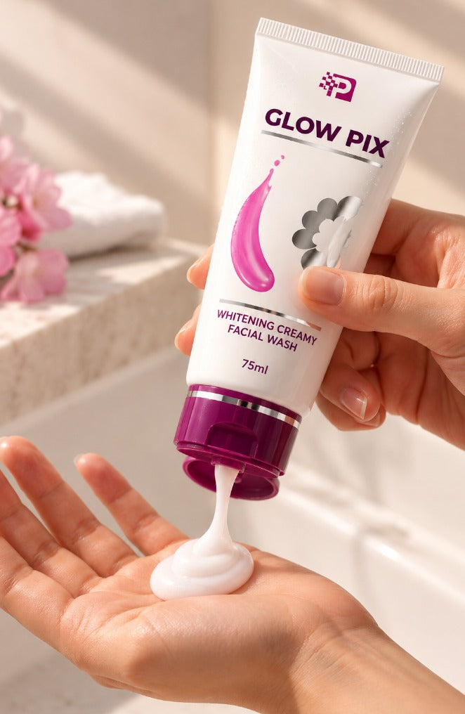 Glow pix whitening creamy Facial Wash